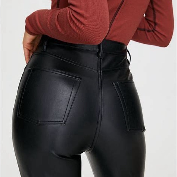 Aritzia Wilfred Leather Pants - Picture 8 of 9